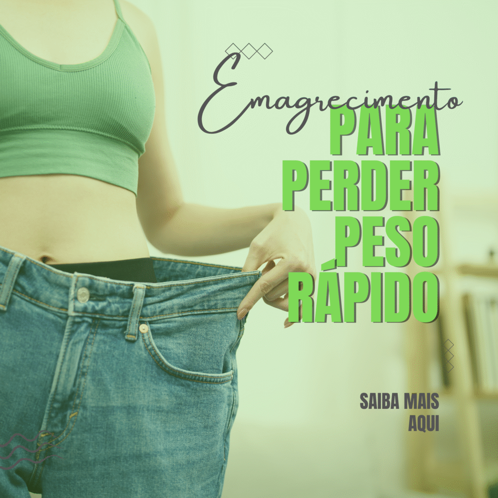 foto com os dizeres Emagrecimento para perder peso rápido