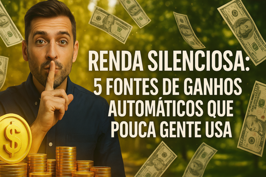 foto com dizeres Renda Silenciosa