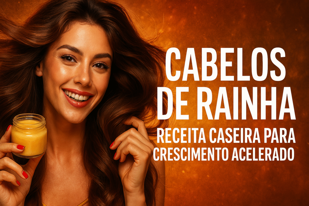 foto com dizeres Cabelos de Rainha