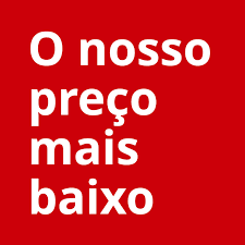 foto com os dizeres O nosso preço mais baixo