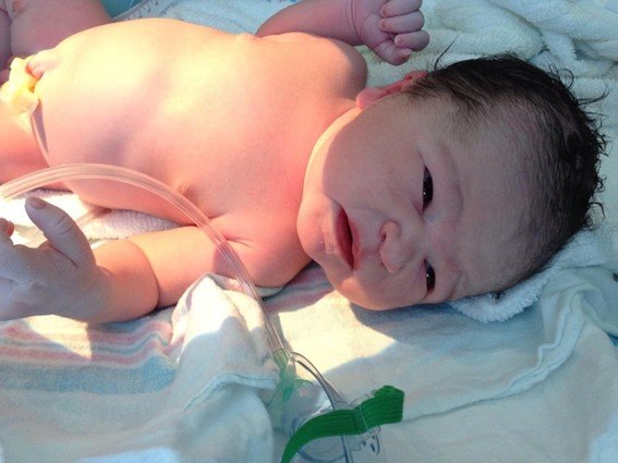 foto de um bebe